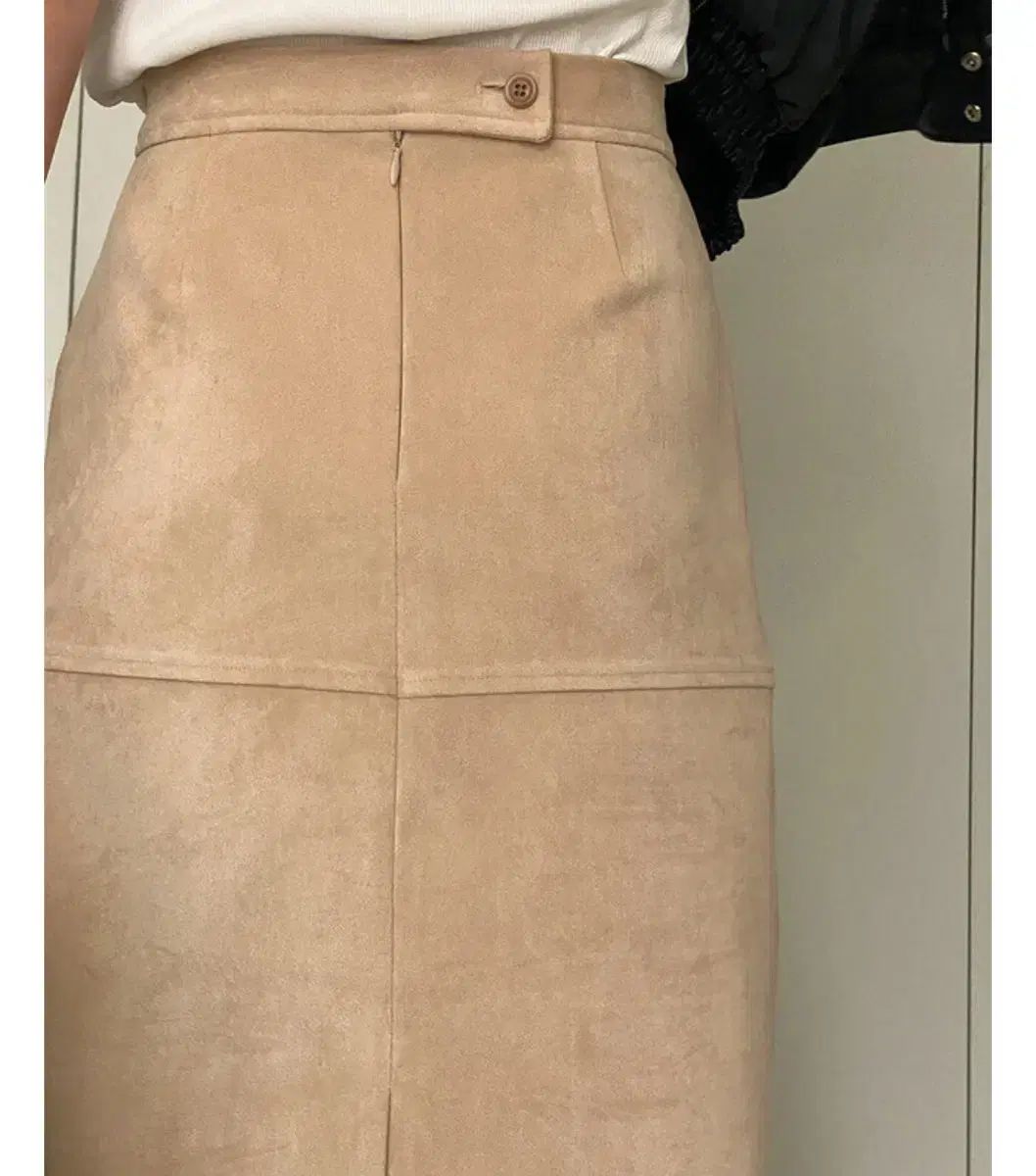 スウェード ミディ