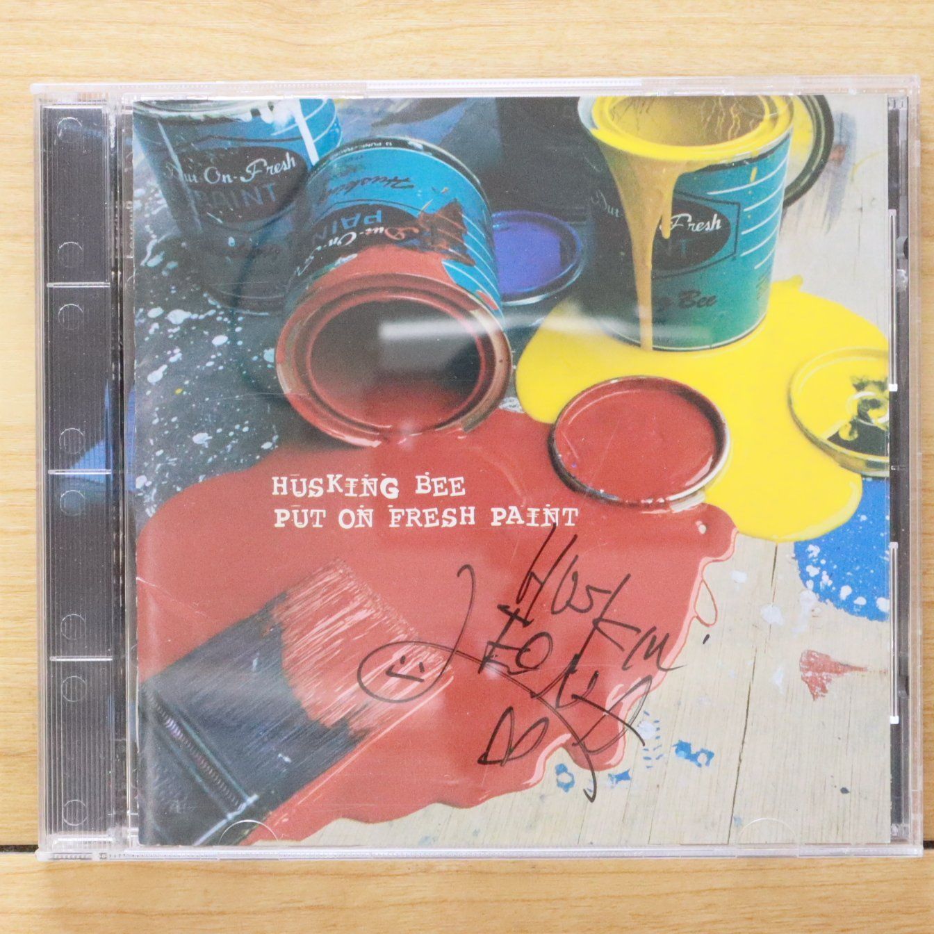 国内盤CD☆ハスキング・ビー/HUSKING BEE□ PUT ON FRESH PAINT 