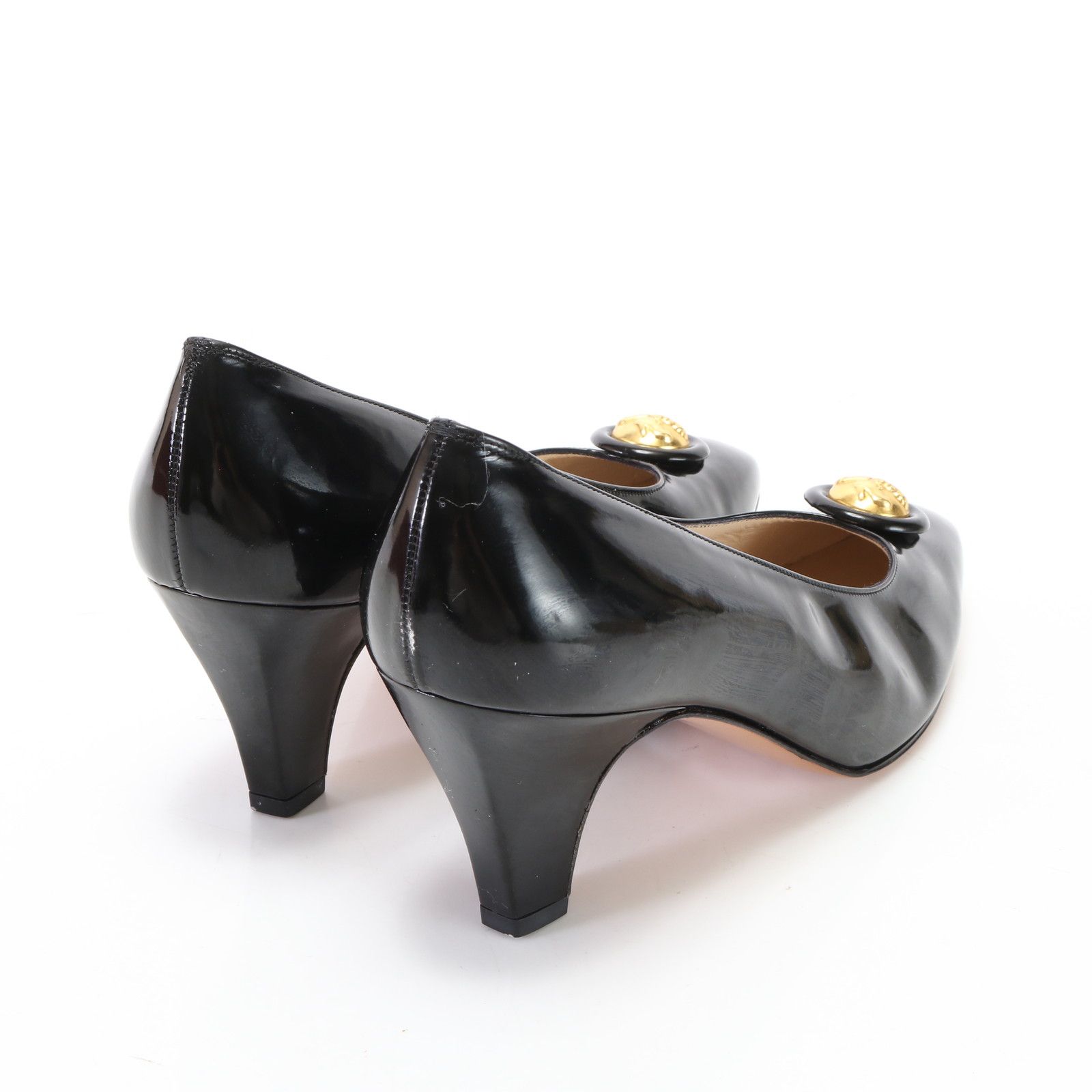 極美品フェラガモパンプス7cmヒール