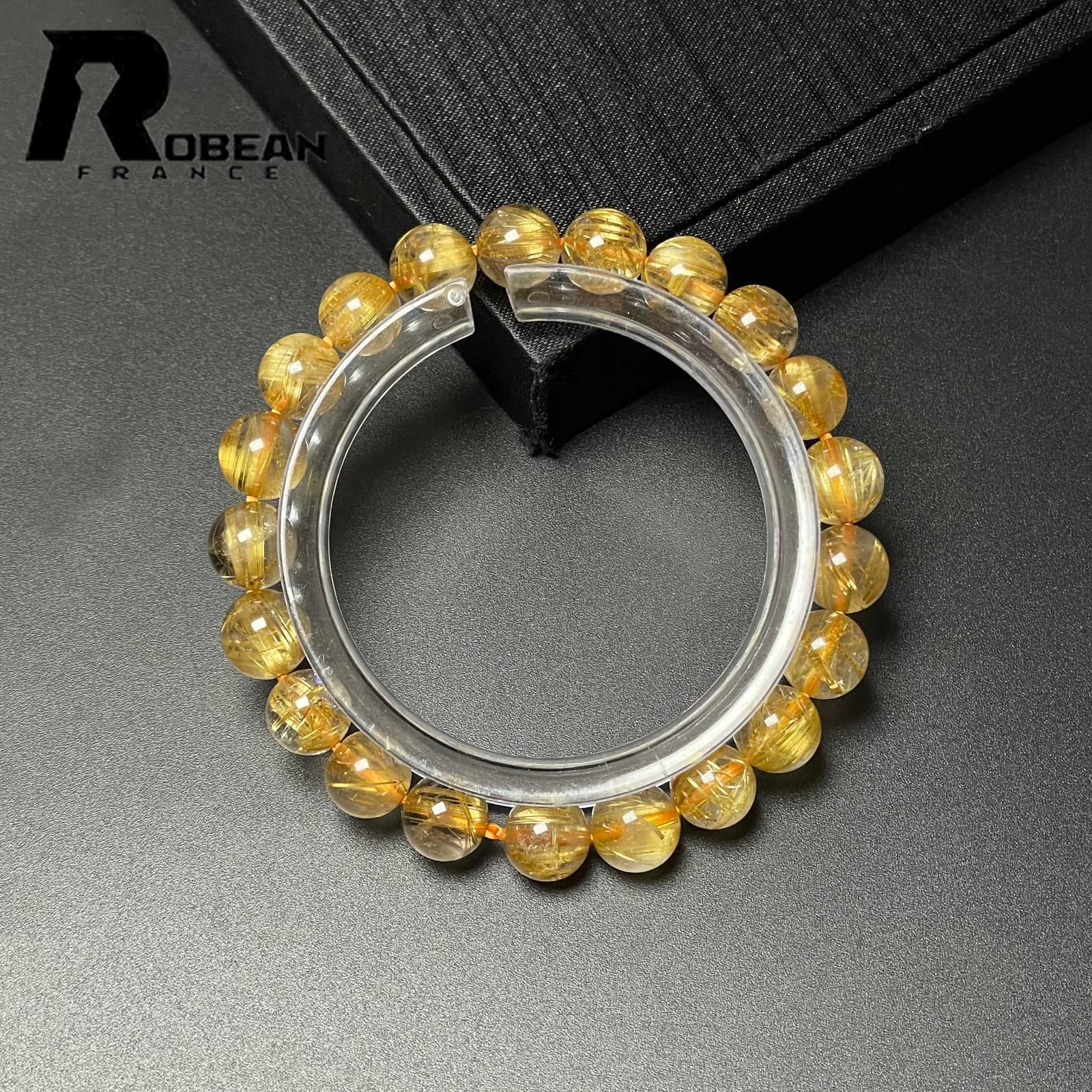 レア EU製 定価23万円☆ROBEAN・極!極満針ルチルクォーツ