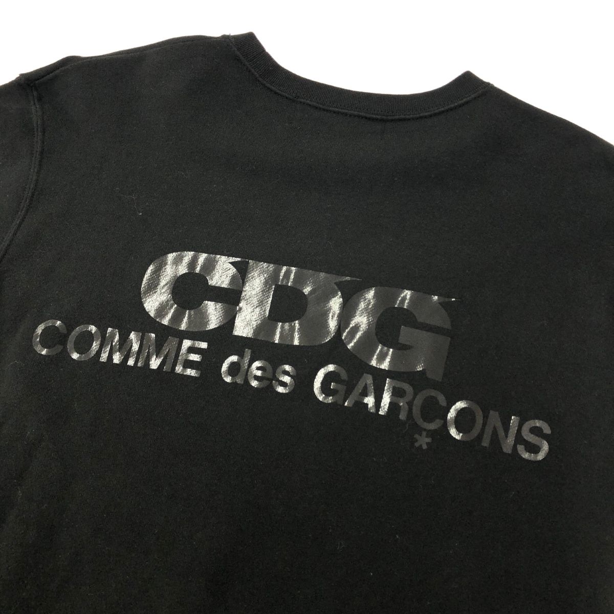 COMME des GARCONS コムデギャルソン ロゴプリント スウェット サイズ 