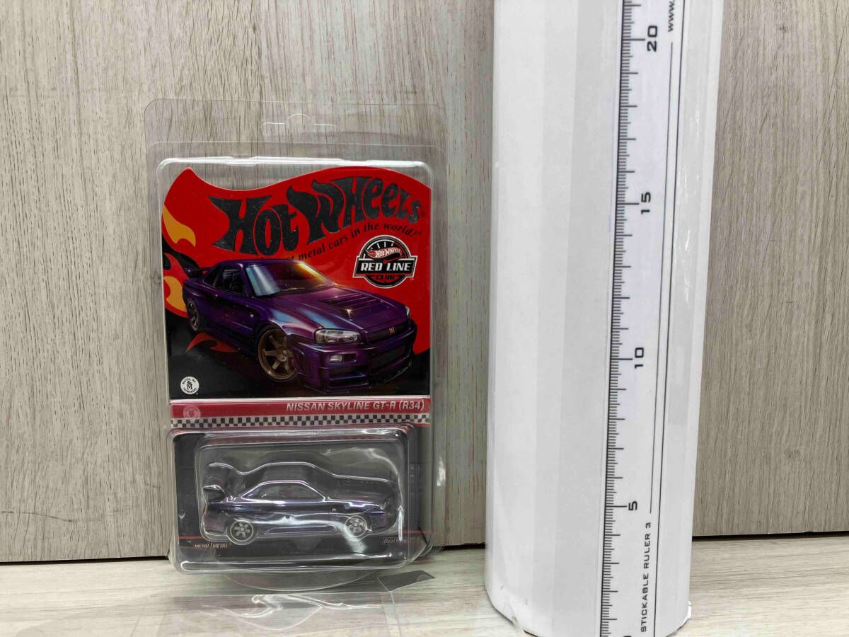 ホットウィール レッドライン NISSN SKYLINE GT-R（R34） - メルカリ