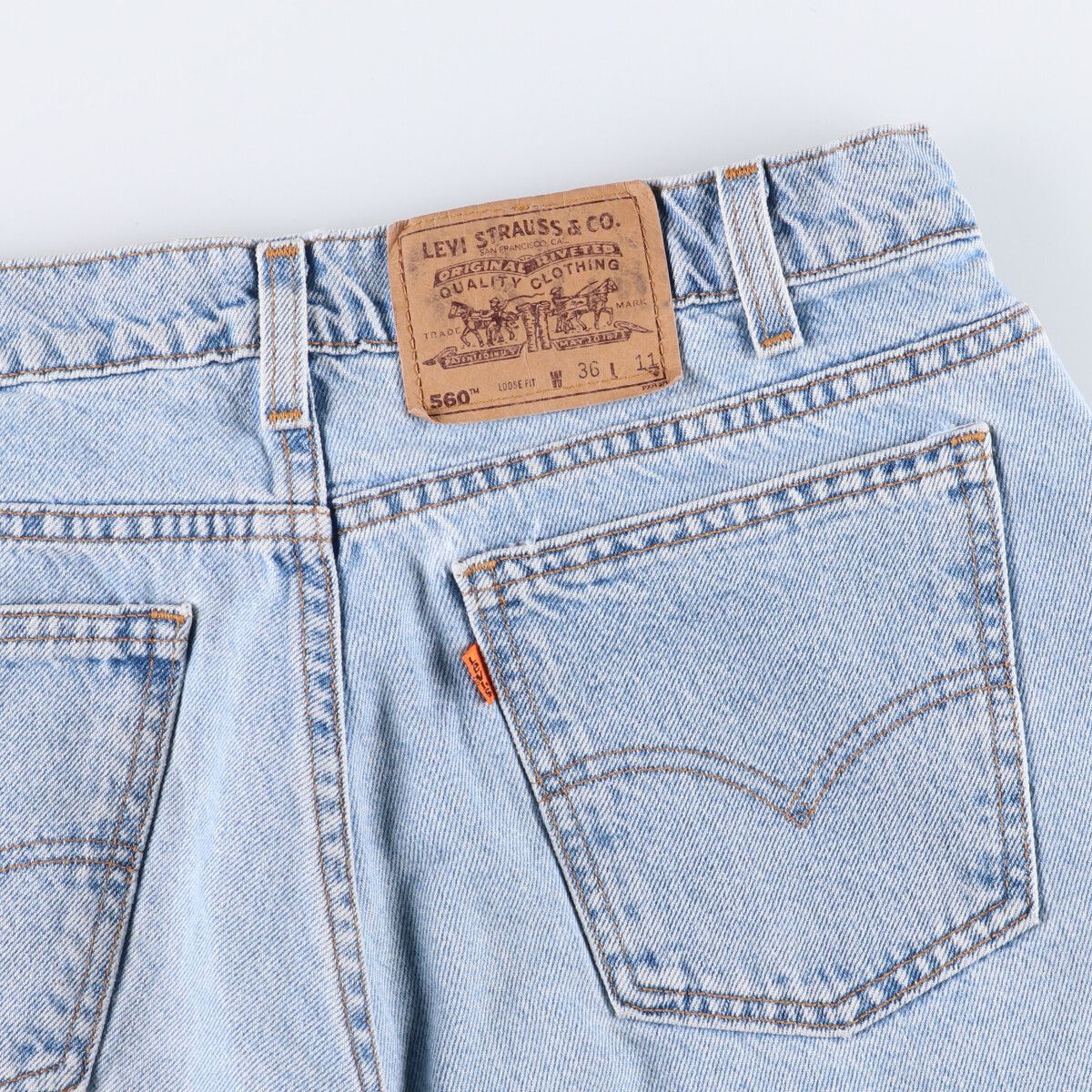 levis 560 USA製 オレンジタブ 80s 90s baggy ブラック 90's Levi's 505 オレンジタブ ブラック デニムパンツ 表記