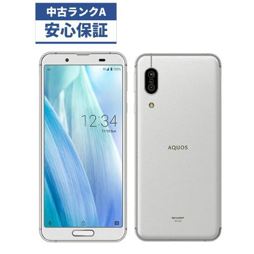 【美品】au AQUOS sense3  SHV45 シルバー