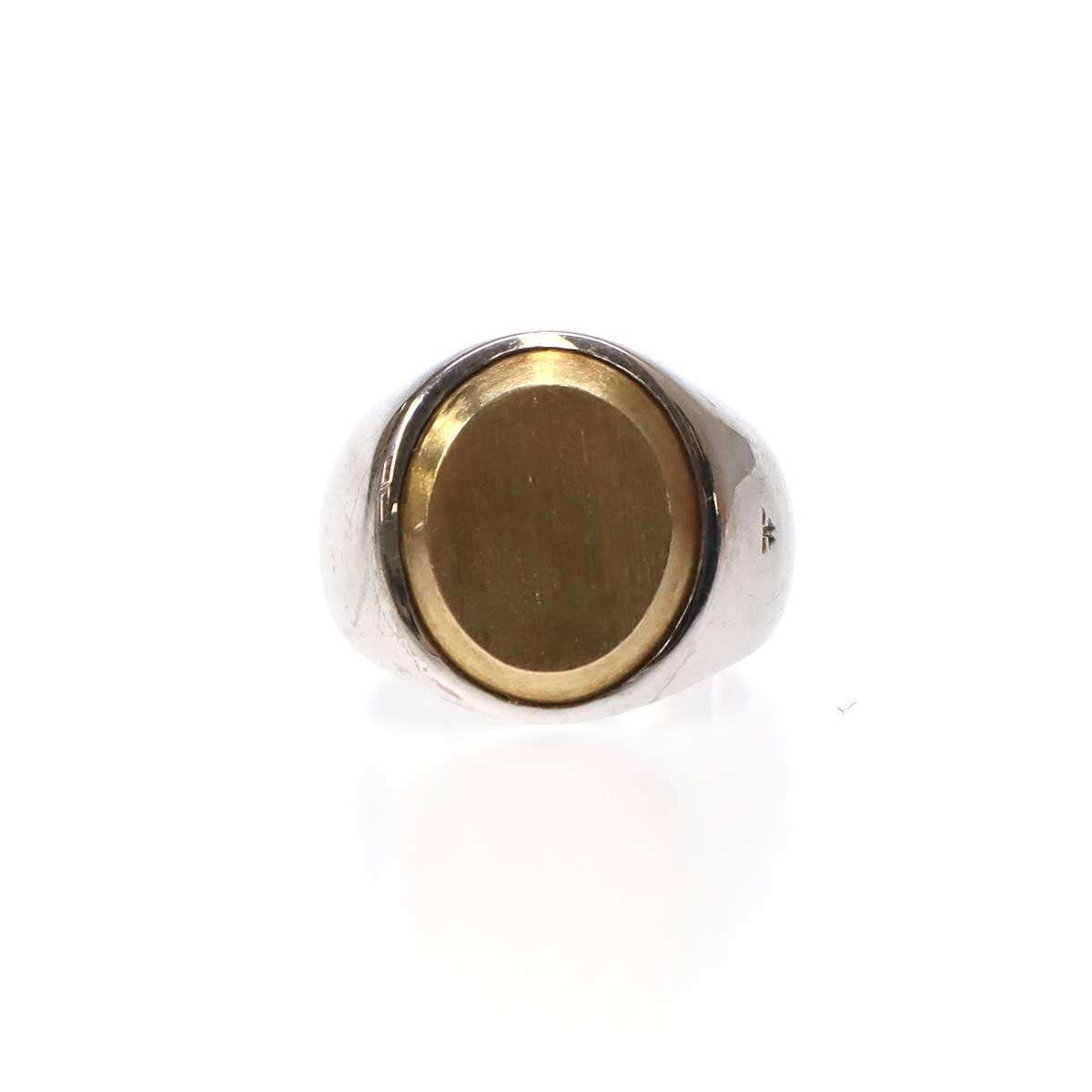 TOM WOOD トムウッド 9K Oval Gold Ring オーバルリング