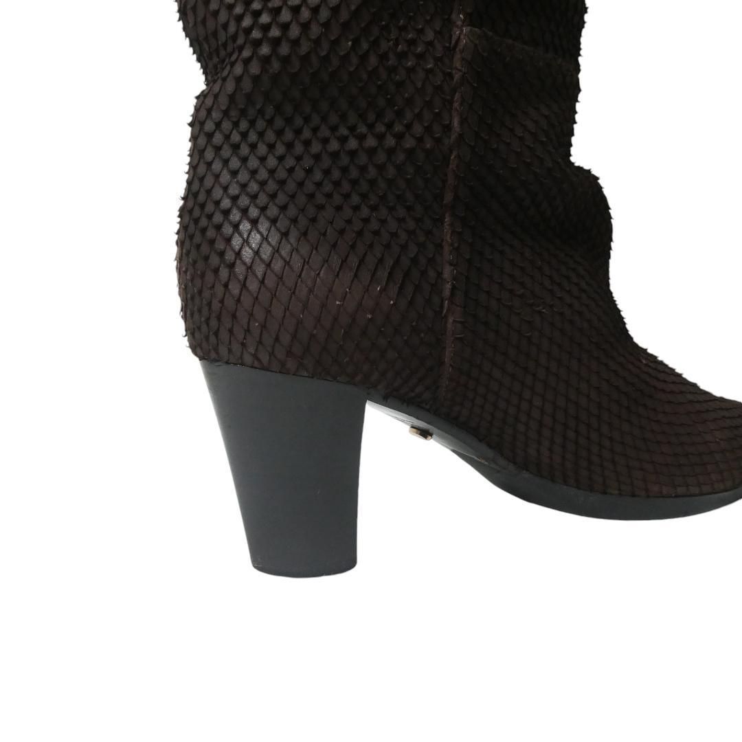 Sergio Rossi セルジオロッシ サイズ37 約24㎝ ロングブーツ