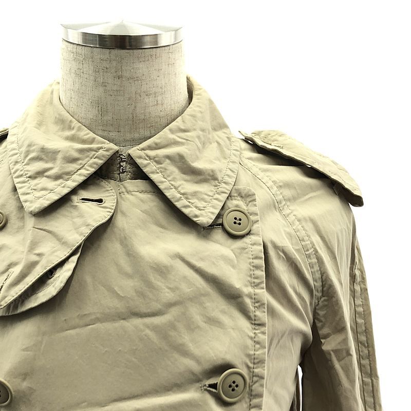 COMME des GARCONS HOMME PLUS / コムデギャルソンオムプリュス | 2008SS | 製品洗い加工 コットン トレンチコート | S | ベージュ | メンズ COMME des GARCONS HOMME PLUS / コムデギャルソンオムプリュス