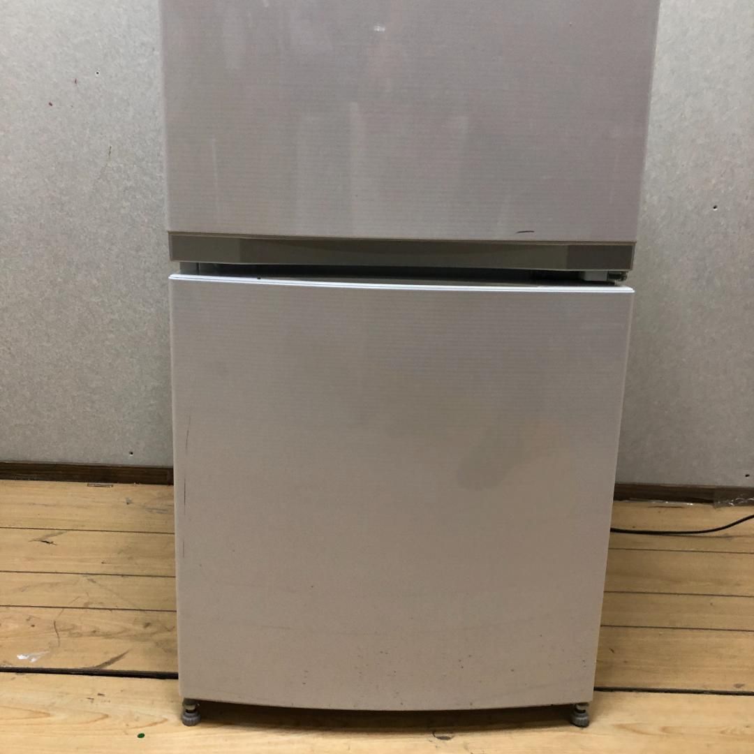 TOSHIBA　ノンフロン冷凍冷蔵庫　GR-M15BS　2018年製 TOSHIBA 東芝 冷蔵庫 冷凍冷蔵庫 GR-M15BS 2018年 ノンフロン