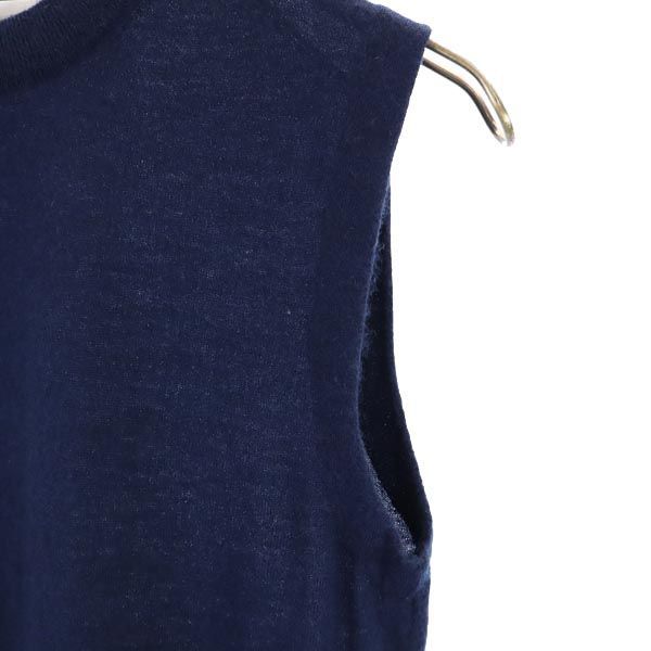 エンフォルド カシミヤブレンド ノースリーブ ニット 38