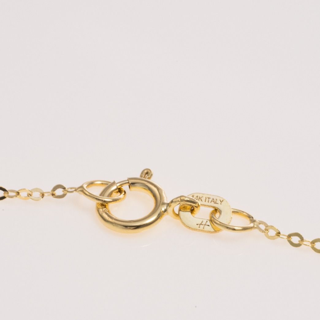 HERA ネックレス・チョーカー Nano Dia Circle Charm Necklace