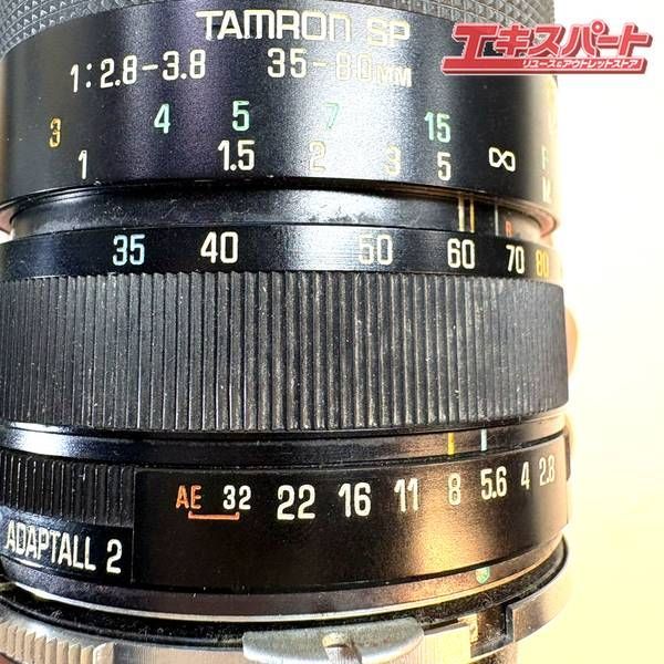 TAMRON/タムロンSP/35-80mm F2.8-3.8/動作未チェック 第163沼】tamron SP 35-80mm F2.8-3.8 CF MACRO MC ADAPTALL 2
