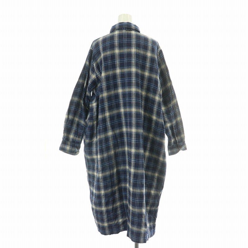 45R 　45rpm　再び！！ 美品　シャツワンピース 45R（フォーティファイブアール）の「小麦デニムのシャツドレス