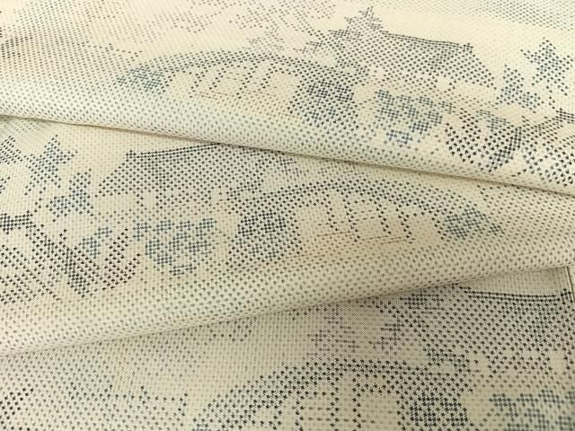 平和屋着物□本場大島紬 7マルキ 風景文 正絹 逸品 BAAS3125pk 平和屋 