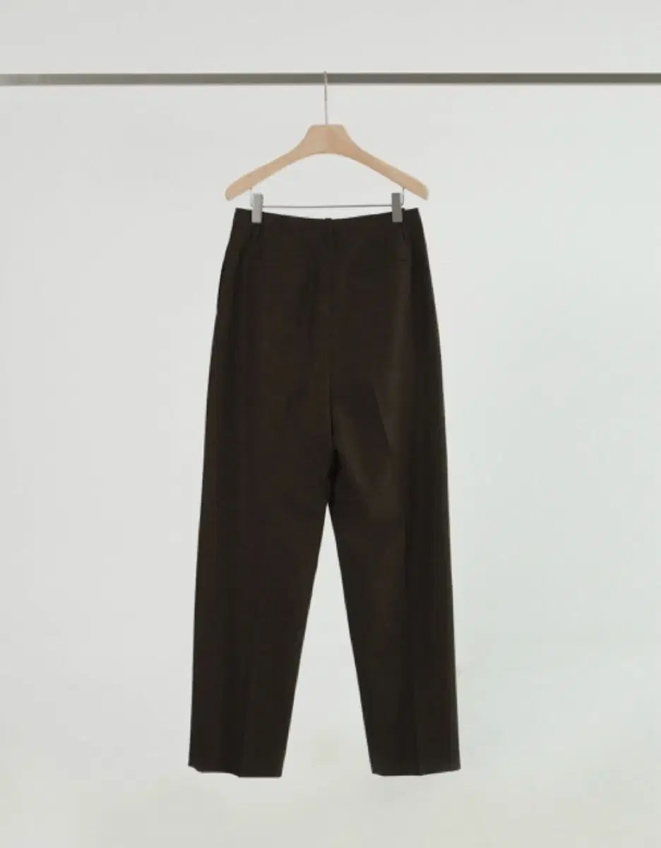 ウール スラックス カーキブラウン s DECORATOM_COM_BR