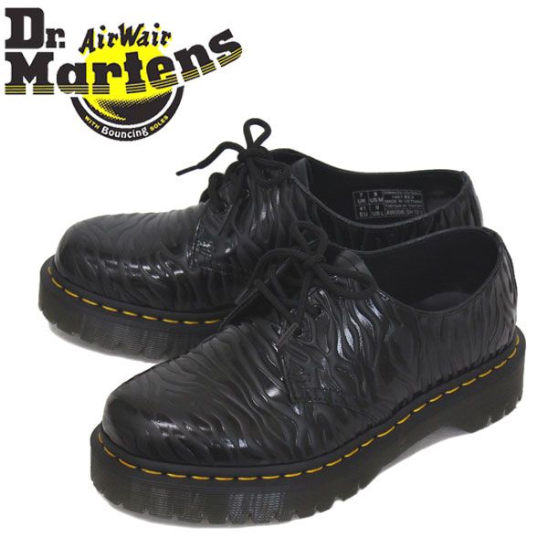 Dr.Martens (ドクターマーチン) 26804001 1461 3EYE BEX ZEBRA EMBOSS ゼブラエンボス レザーシューズ BLACK  Dr.Martens UK8-約27.0cm - メルカリ