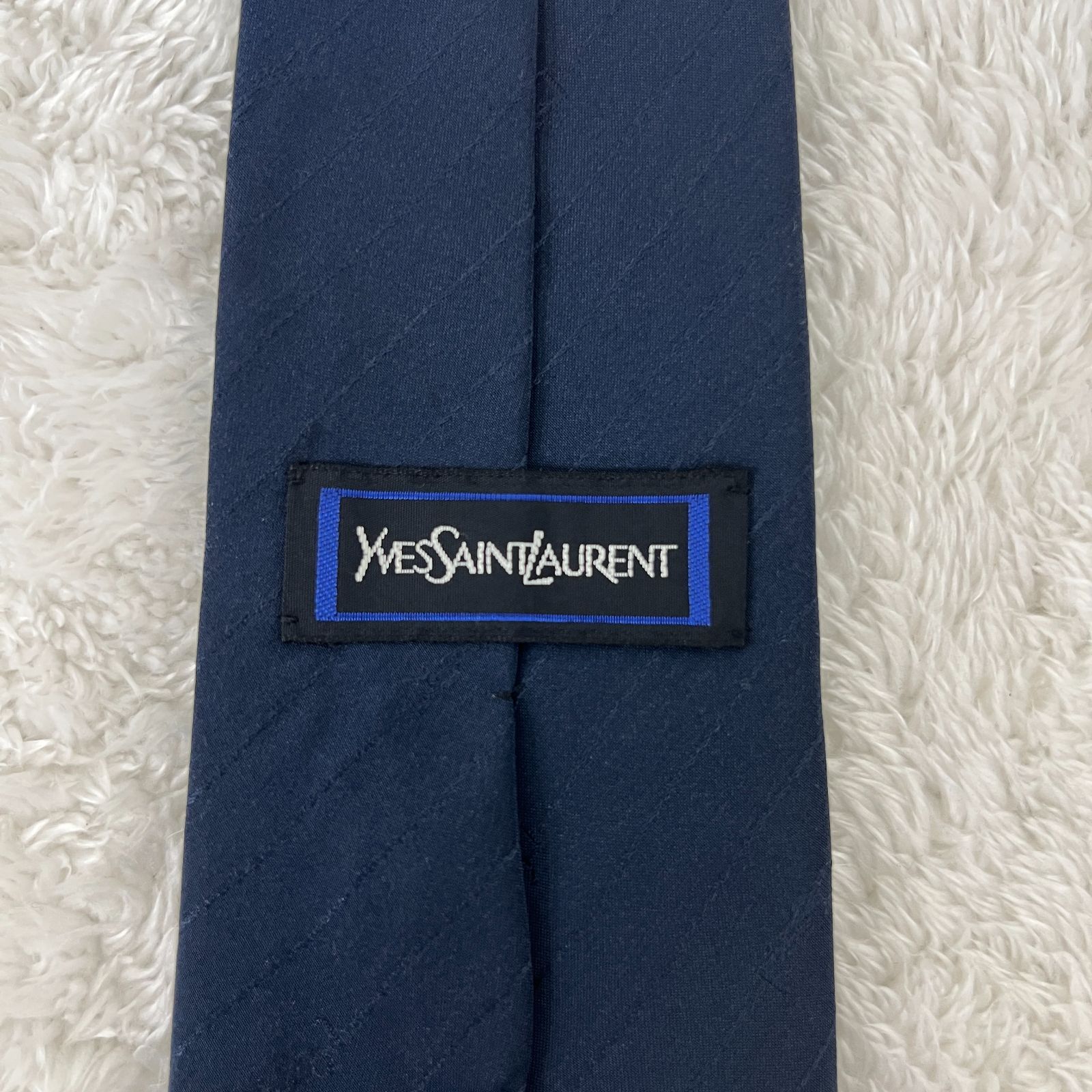 美品》YVES SAINT LAURENT (イヴサンローラン）シルクネクタイ 