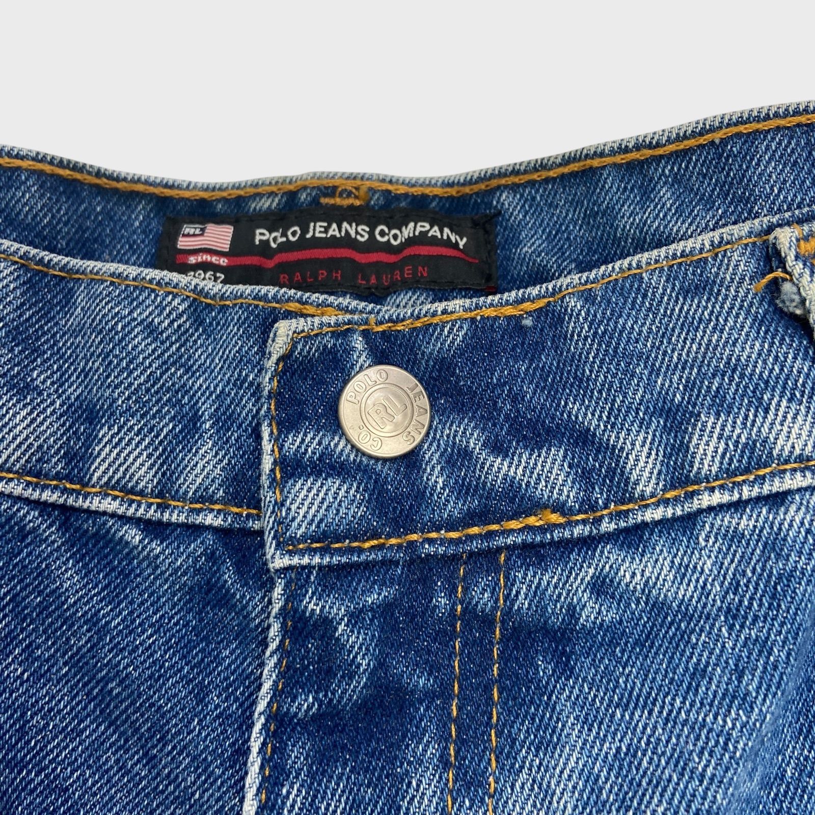 POLO JEANS☆ポロジーンズ☆デニムペンインターショーツ☆W36