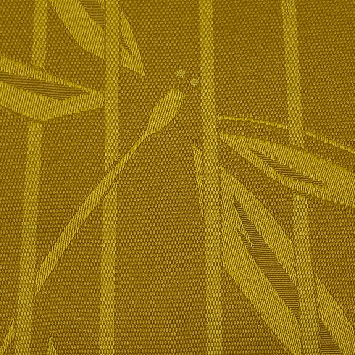 半幅帯 優品 トンボ 縞 山吹茶色 化繊