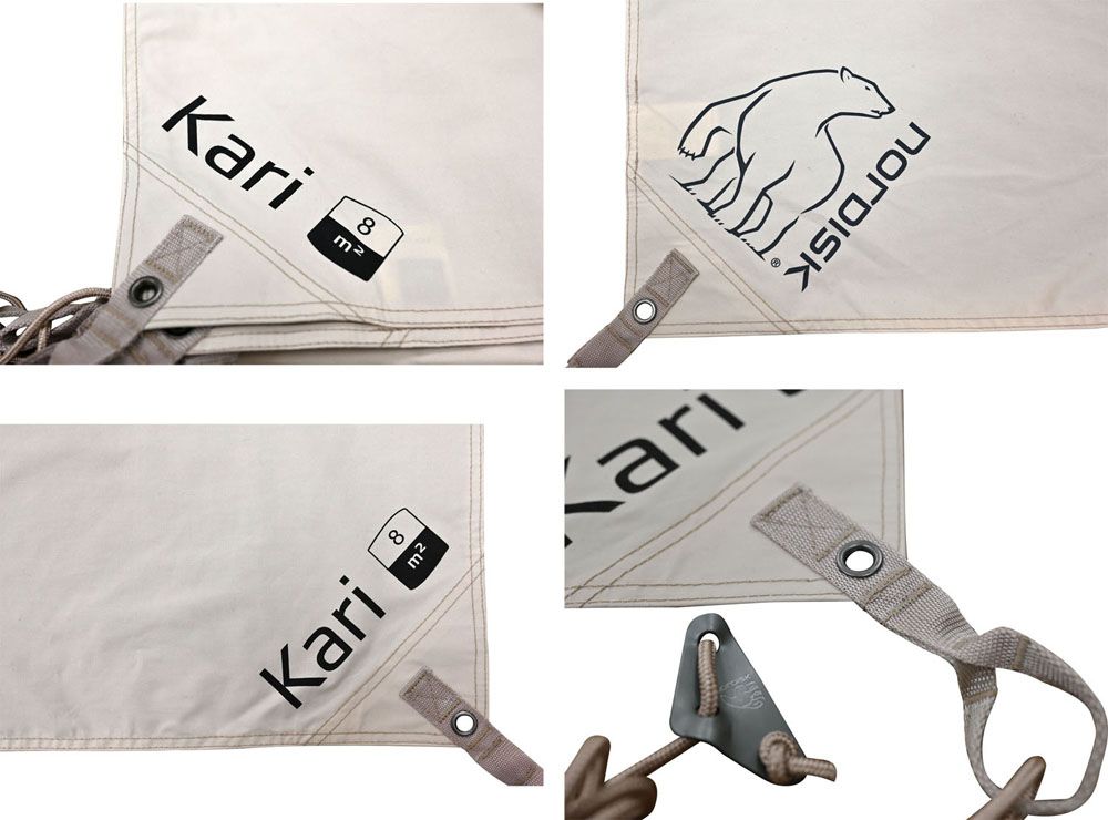 ノルディスク Nordisk アウトドア ノルディスク Nordisk タープ KARI 8 BASIC COTTON TARP 正規品 242040 -