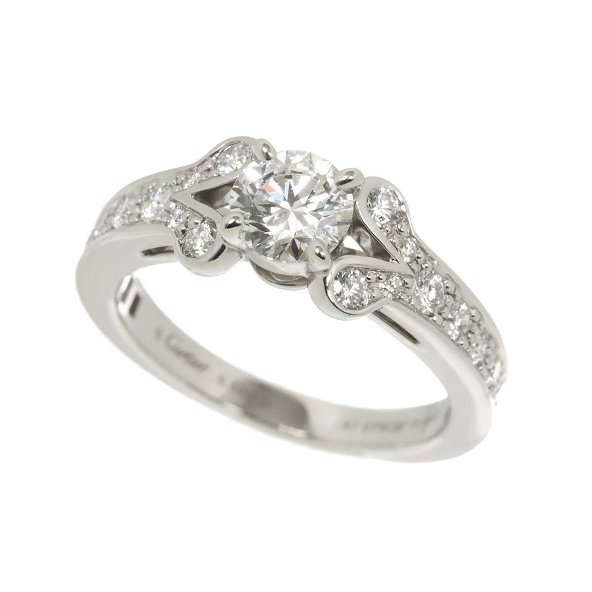 カルティエ Cartier バレリーナ ダイヤ 0.50ct H/VS1/3EX #47