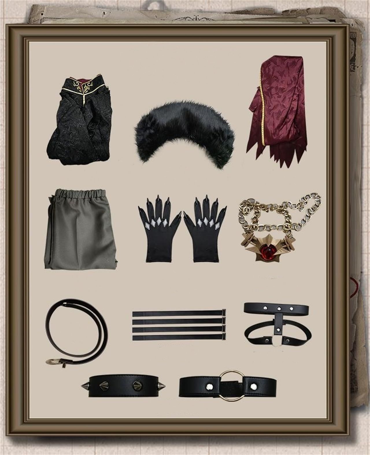 根強い 高品質 MOSATO 第五人格 夜の番人 イタカ 日を蝕む者 コスプレ衣装 送仮面 王冠 ウィッグ-靴-武器 追加 可 豪華セット コスチューム CosplaBJ0925ML03 ハロウィン 帽子