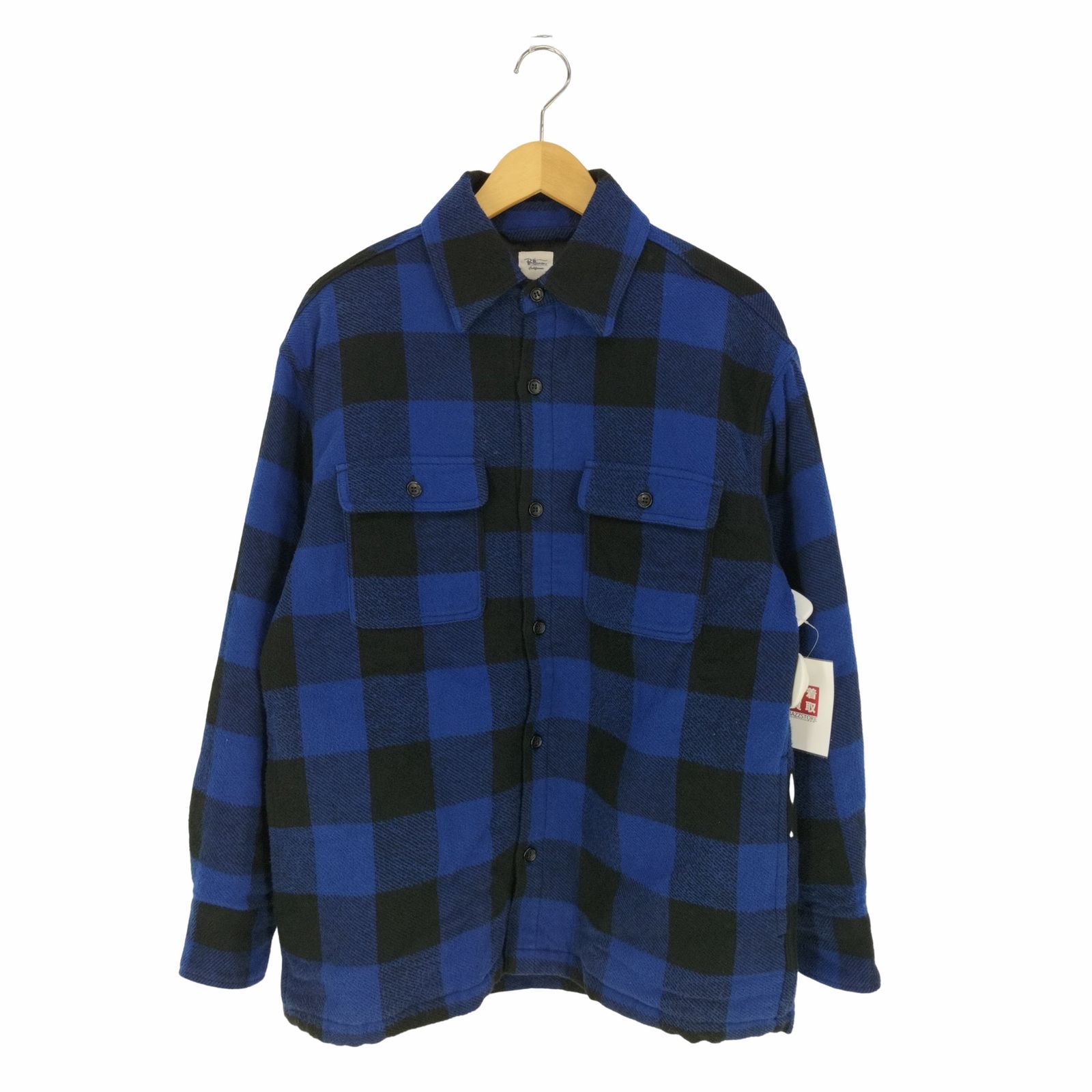 ロンハーマンカルフォルニア Ron Herman califurnia Check Shirt Jacket 裏キルティング チェックシャツジャケット  メンズ import：M - メルカリ