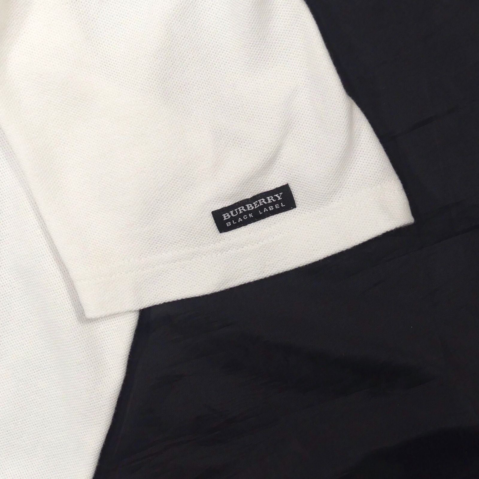 BURBERRY BLACK LABEL 廃盤 バーバリーブラックレーベル ポロシャツ L