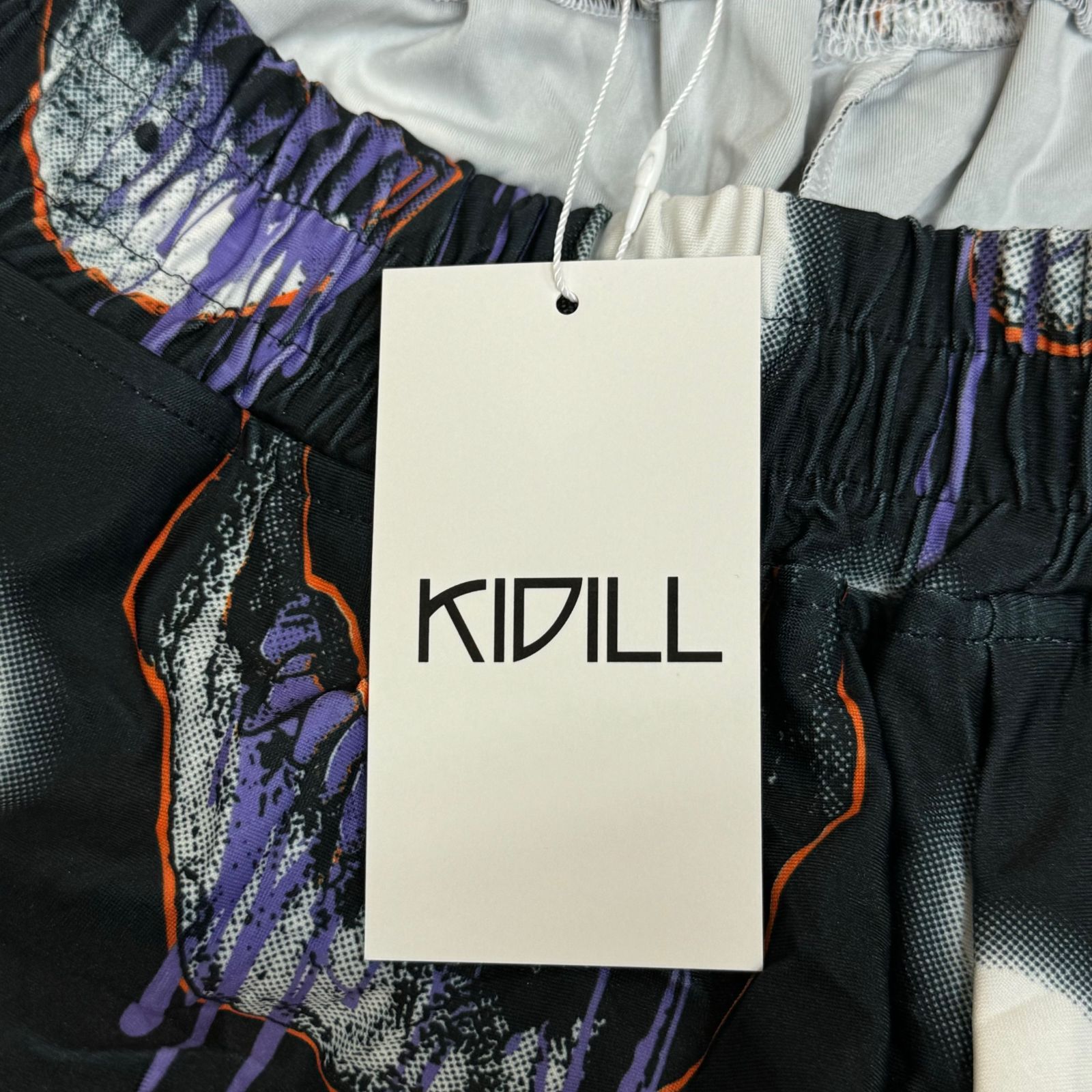 新品 定価51150円 KIDILL 23AW WIDE CRLNKLE JERSEY PANTS 総柄 新品 定価51150円 KIDILL 23AW WIDE CRLNKLE JERSEY PANTS 総柄