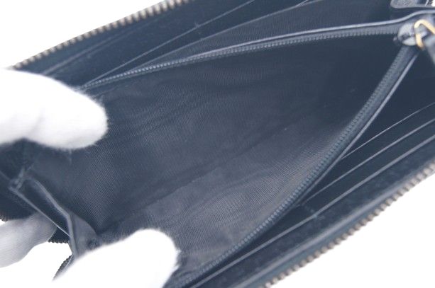 GUCCI グッチ アニマリエ レザー ジップアラウンドウォレット