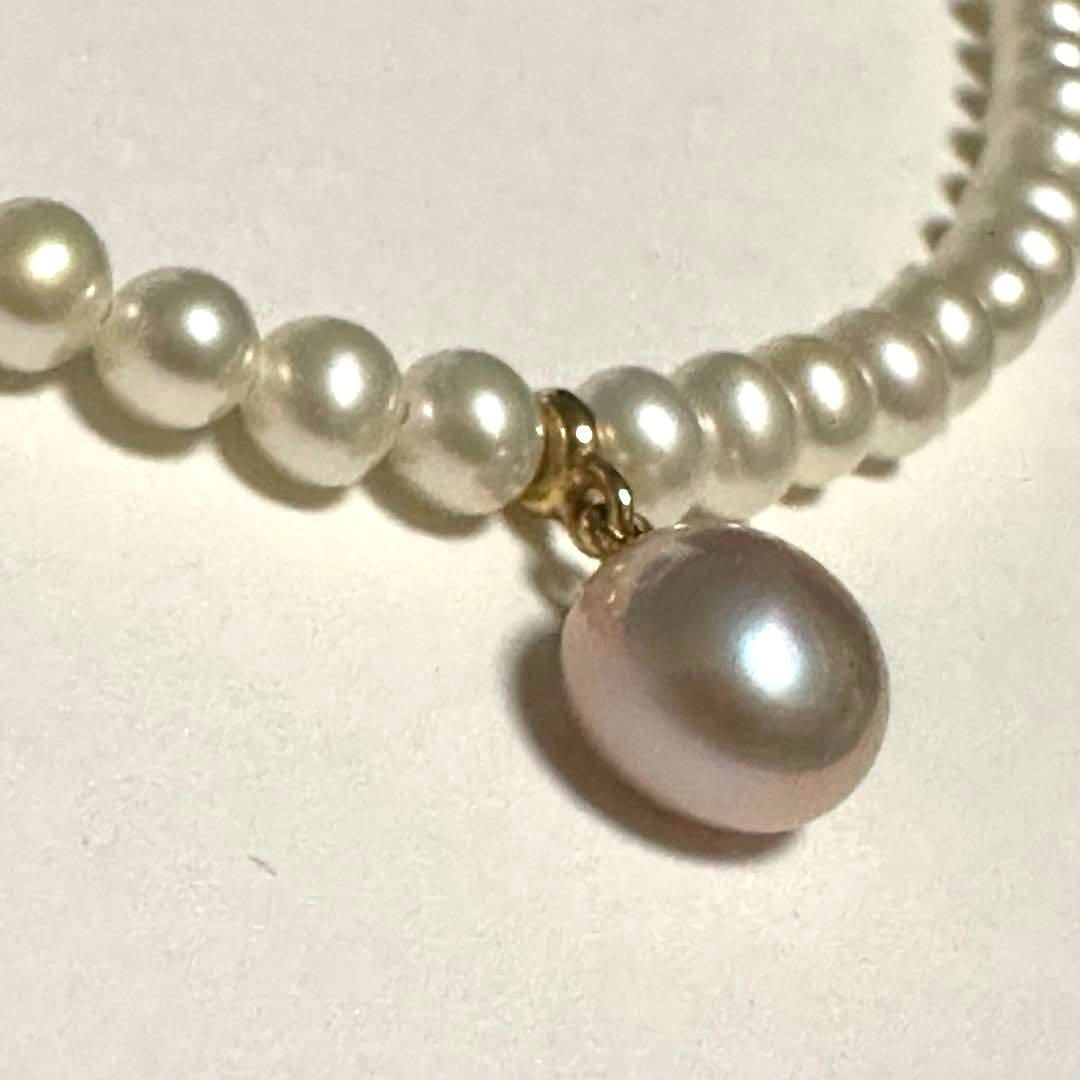 ミキモト ペルリータ MIKIMOTO ネックレス K18 ベビーパール 極美品