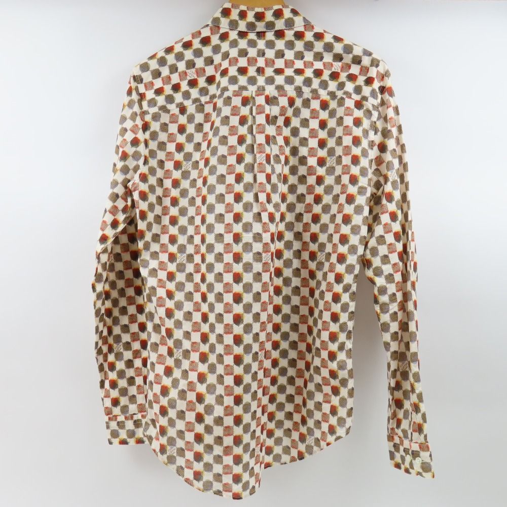 ルイ・ヴィトン LOUISVUITTON ダミエ長袖シャツ 78799 LOUIS VUITTON ルイヴィトン 服 トップス ダミエ柄