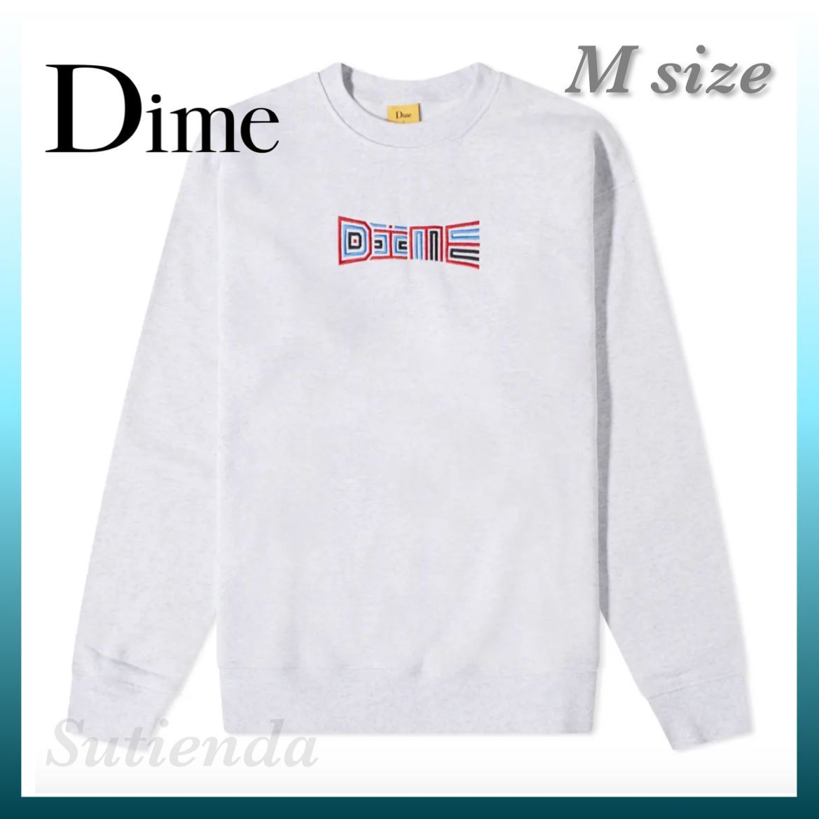 新品 人気 ☆ Dime ダイム MAZE CREW SWEAT Mサイズ - メルカリ