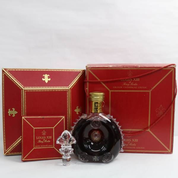 REMY MARTIN（レミーマルタン）ルイ 13世 バカラ 40％ 700ml ※装飾品欠損 X24F200076