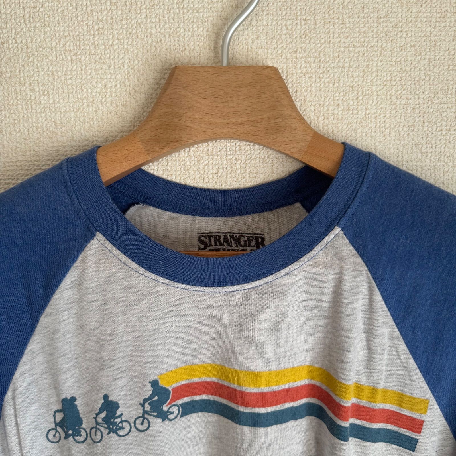 ストレンジャーシングス 七分袖 ラグラン Tシャツ L - メルカリ