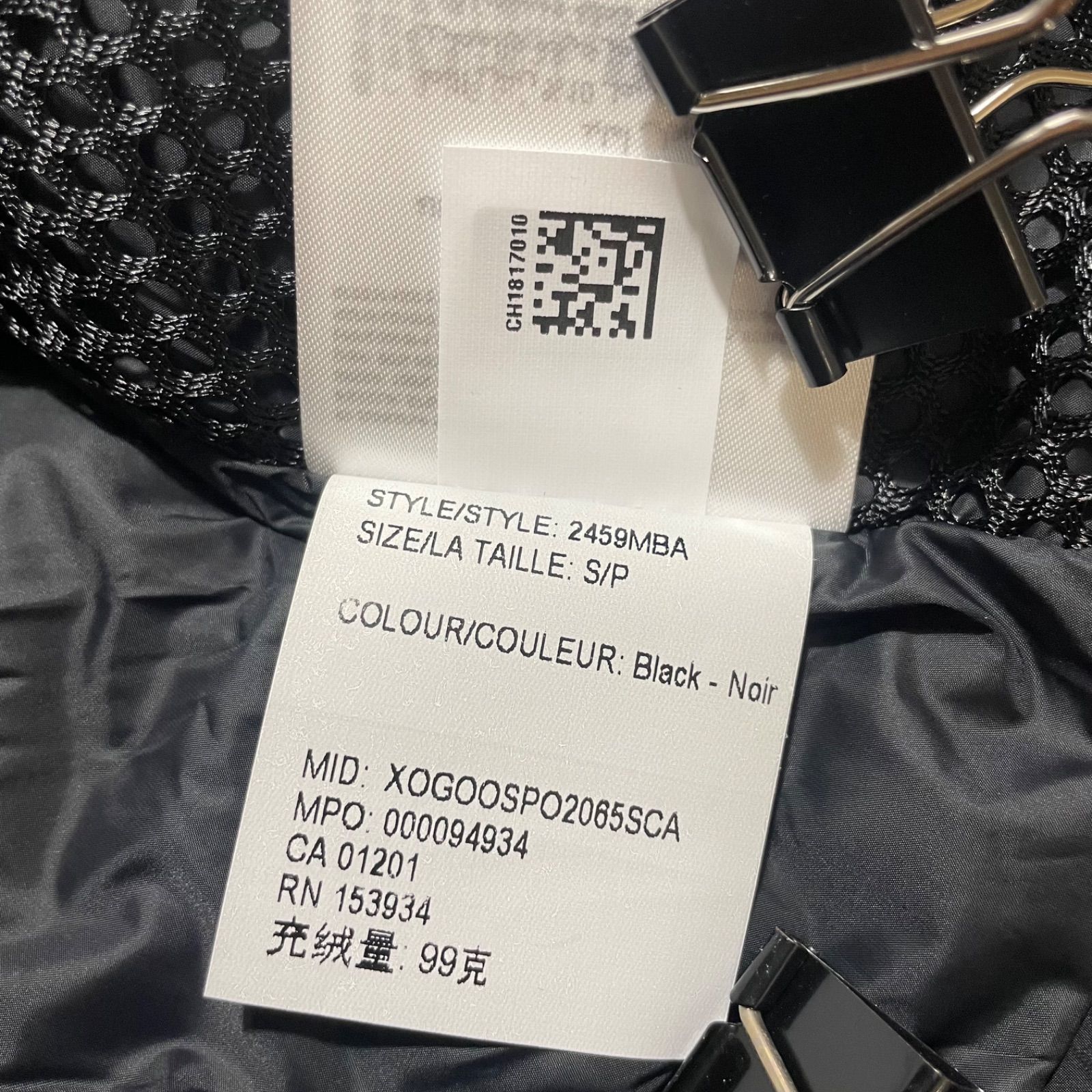 定価139,700円 新品 CANADA GOOSE MENS Poter Bomber Black Label 