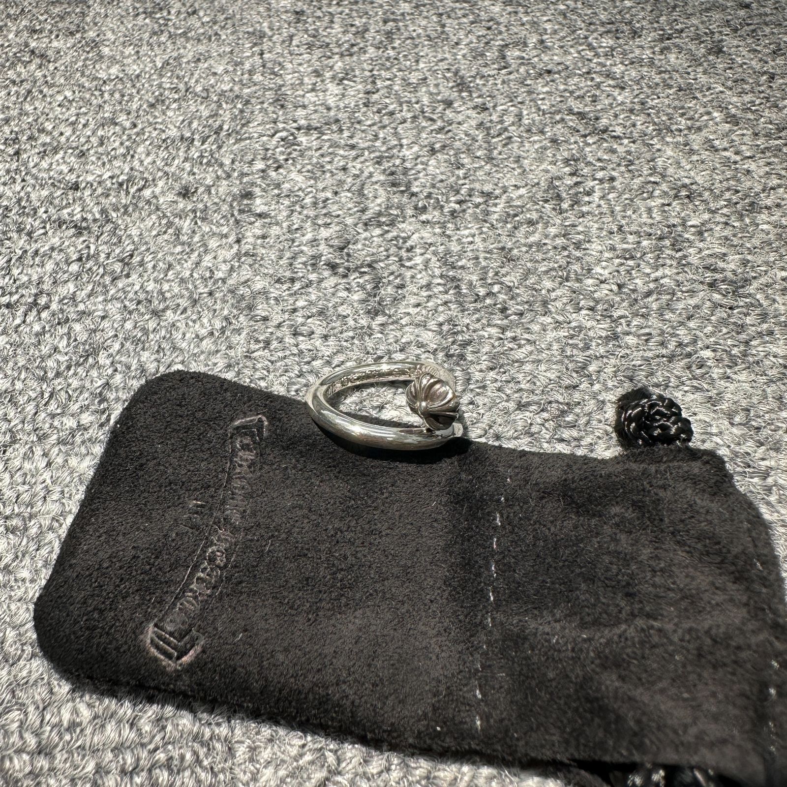 クロムハーツ CROSS BALL NAIL RING クロスボール ネイル リング US5