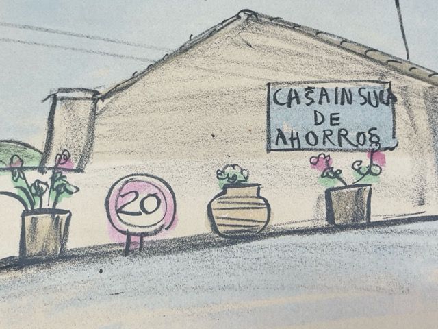 香月泰男 LasPalmas