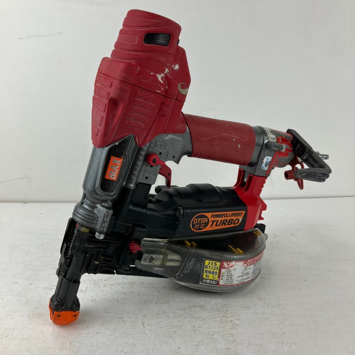 ЗЗMAX マックス 41mm 高圧 ねじ打ち機 取説 ケース付 HV-R41G4 レッド