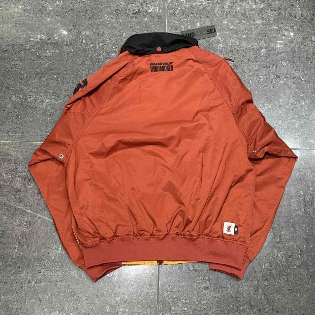 WIND AND SEA NBA MIAMI HEAT NYLON BLOUSON SIZE-M ウィン