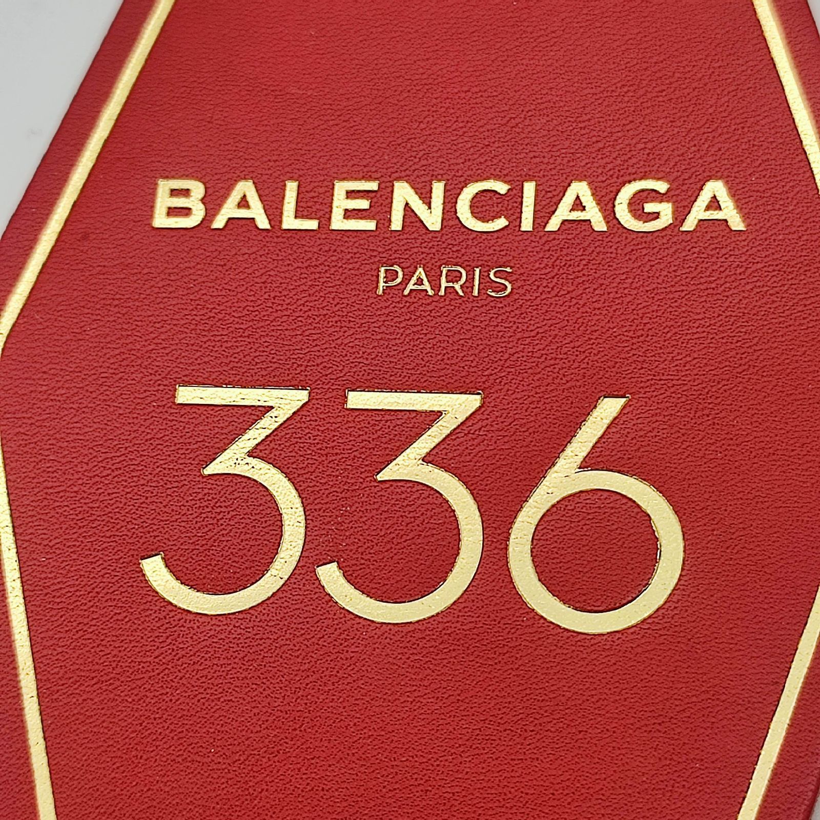 美品】BALENCIAGA バレンシアガ HOTEL DIAMOND KEYRING キーホルダー