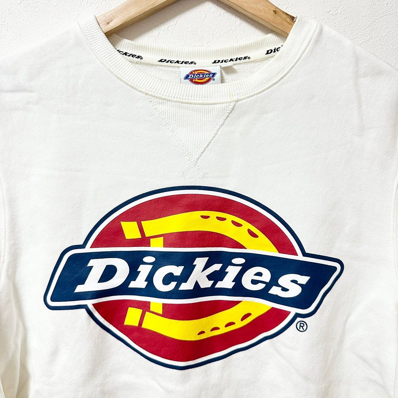 w^)b Dickies ディッキーズ 長袖 スウェット トレーナー プルオーバー