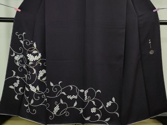 平和屋本店□極上 京都丸紅×牧瀬里穂 里穂のきもの 訪問着 刺繍