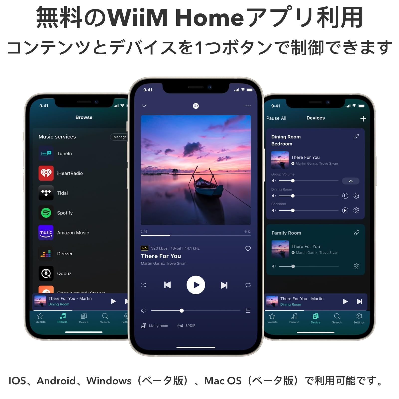 2レシーバーアダプター WiFiマルチルームストリーマーおよびトランスミッター