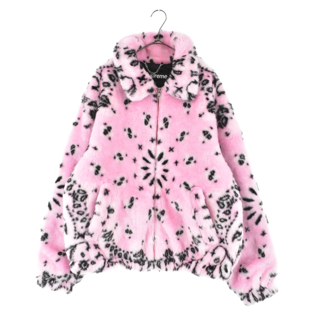 SUPREME (シュプリーム) 21SS Bandana Faux Fur Bomber Jacket