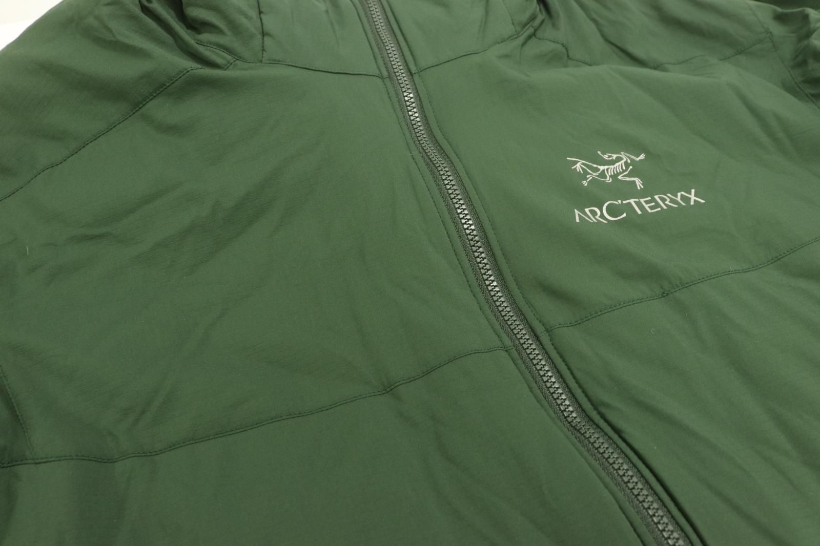 ARC TERYX メンズナイロンジャケット M Atom AR Hoody ARC TERYX M 緑 グリーン ロゴ 02T-93102 KANDAIZUMI_COM
