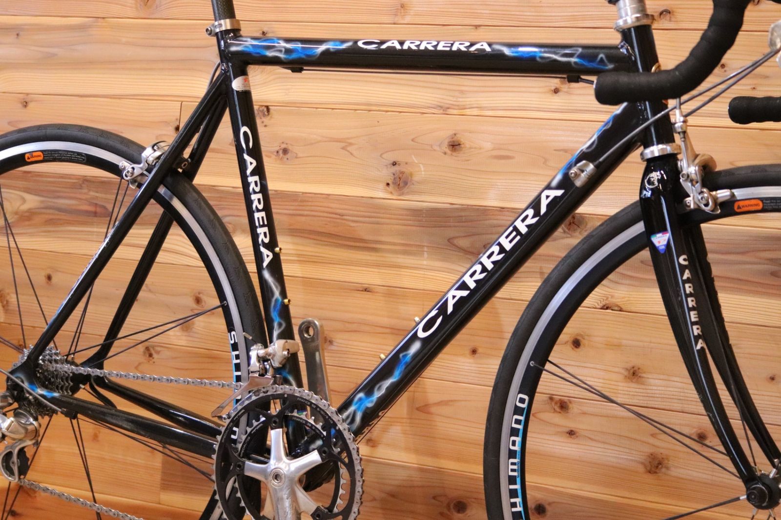 【お中元ギフト】 カレラ CARRERA ブラック ナイト BLACK NIGHT シマノ デュラエース 7700 9S アルミ ロードバイク 広島店 鎮静の