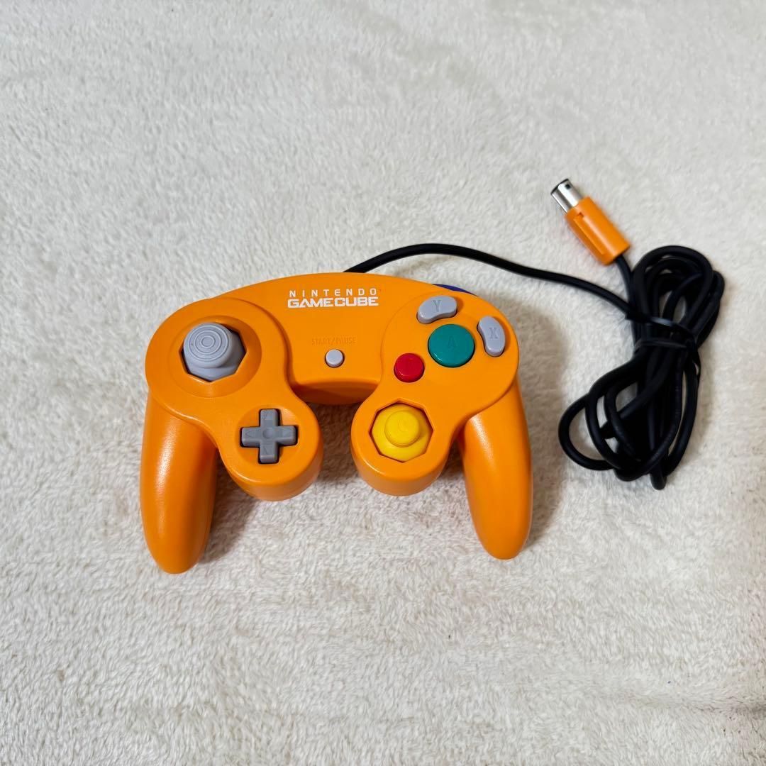 Nintendoキューブオレンジ 任天堂 ゲームキューブ GC GAMECUBE 本体 オレンジ ニンテンドー