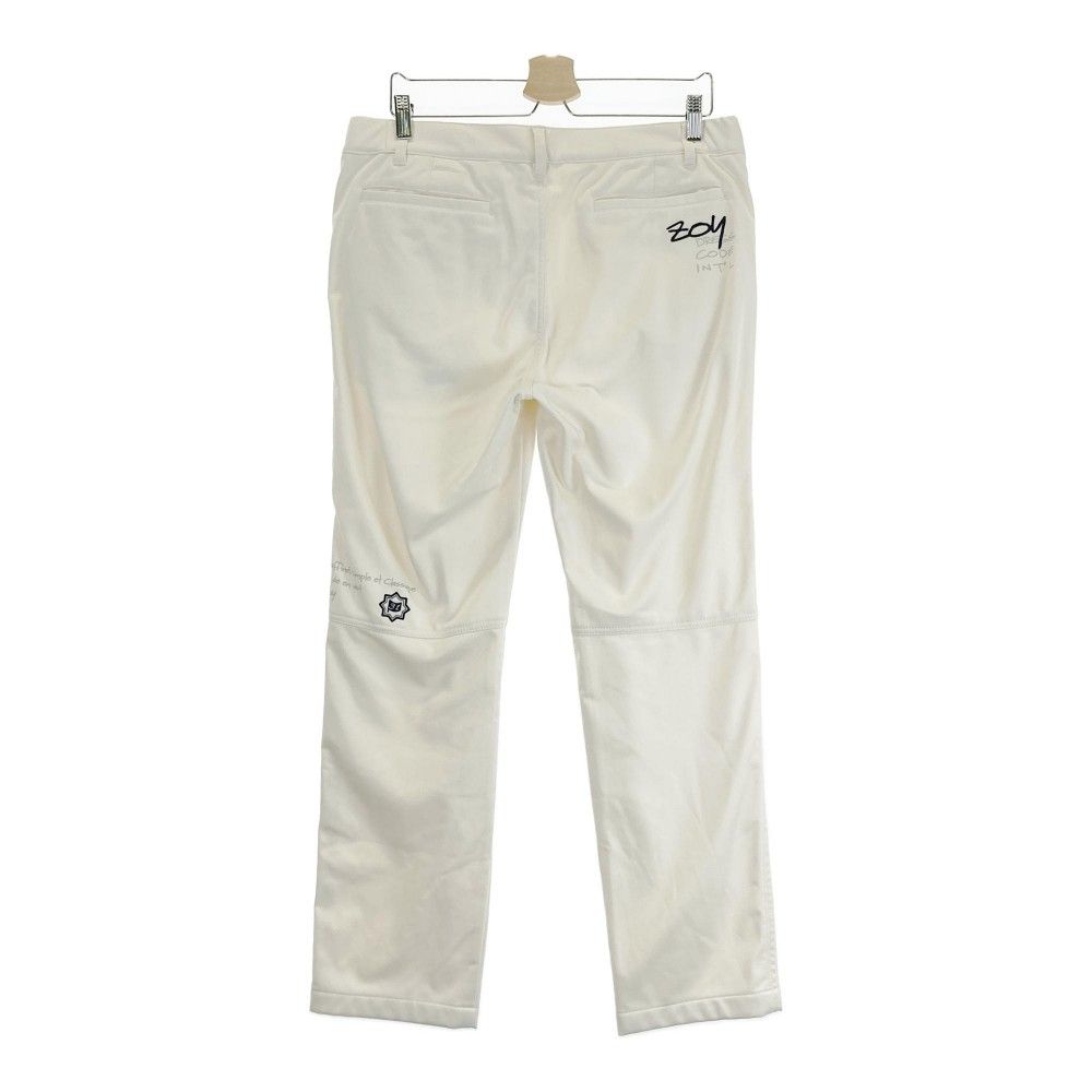 ZOY(ゾーイ)メンズ ゴルフパンツ ホワイト ZOY ゾーイ パンツ オフ