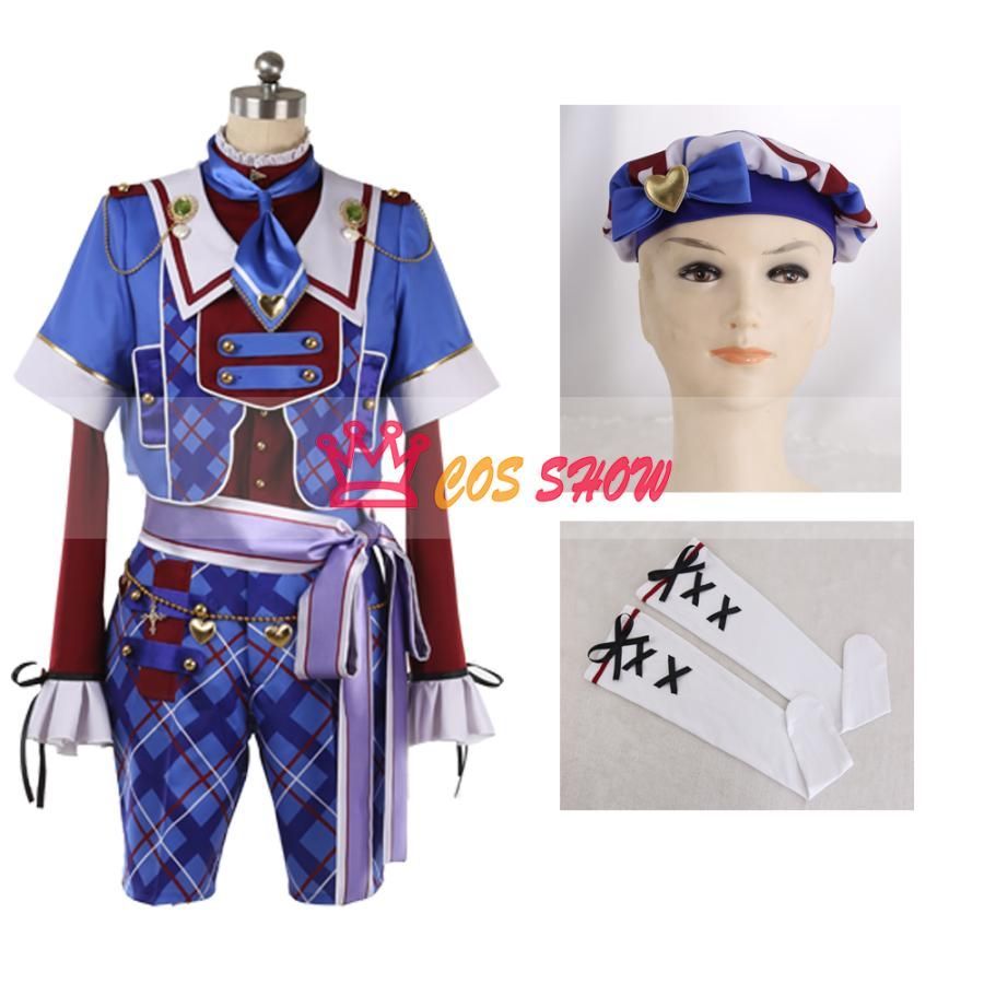 あんさんぶるスターズ! あんスタ 発展途上の愛らしさ 白鳥藍良 しらとりあいら コスプレ衣装 オーダーメイド製作 帽子付き cosplay 仮