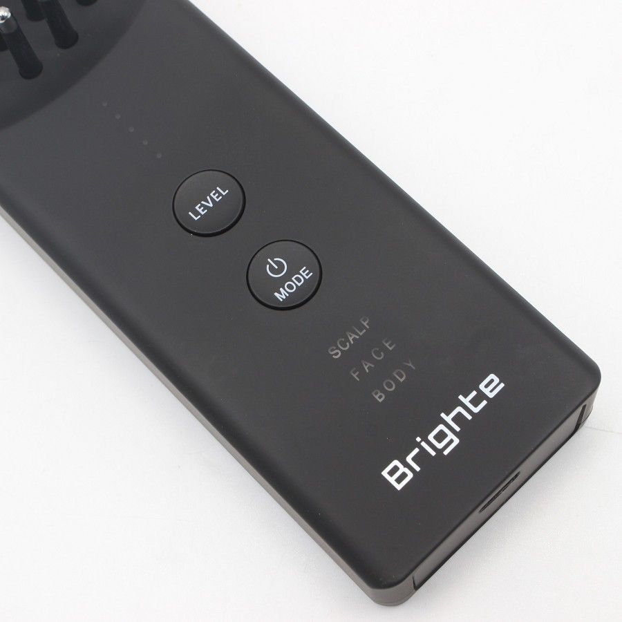Brighte ブラシ型美顔器 ブラック 【公式通販】